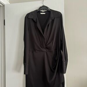 Primark Black Long Sleeve Dress
